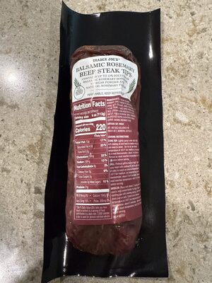 Balsamic Rosemary Beef Steak Tips