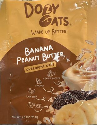 Banana Peanut Butter Overnight Oats