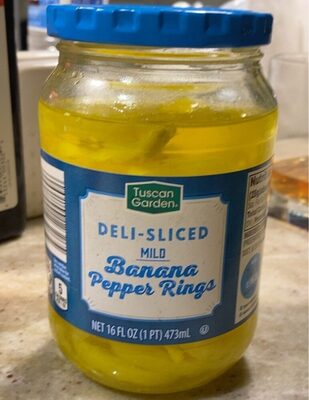 Banana pepper rings
