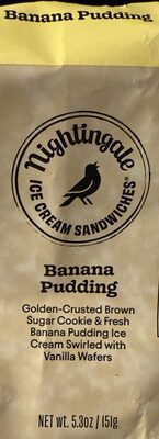 Banana Pudding Ice Cream Sandwich