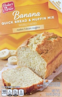 Banana Quick Bread & Muffin Mix