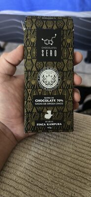 BARRA DE CHOCOLATE 70% CACAO DE ORIGEN UNICO