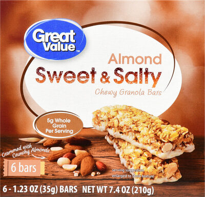 Barre de cereales amande