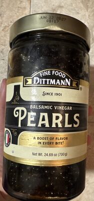 Basalmic Vinegar Pearls