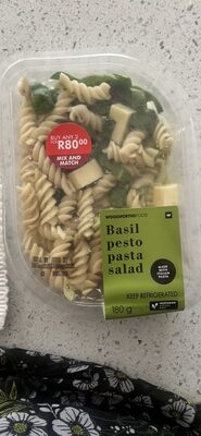 Basil pesto pasta salad