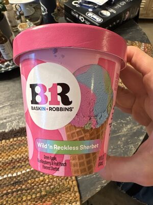 Baskin robbins Wild 'N Reckless Sherbert