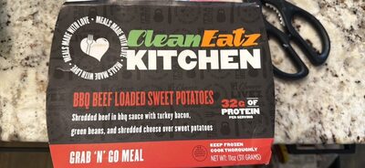 BBQ Beef Loaded Sweet Potatoes