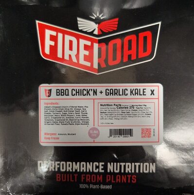 Bbq Chick'N + Garlic Kale