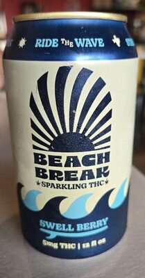 Beach Break THC Seltzer Swell Berry