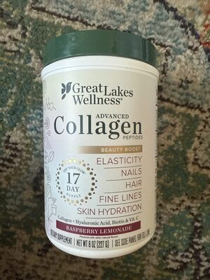 Beauty boost, collagen, raspberry lemonade