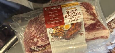 Beef Bacon Cured Beef Plates