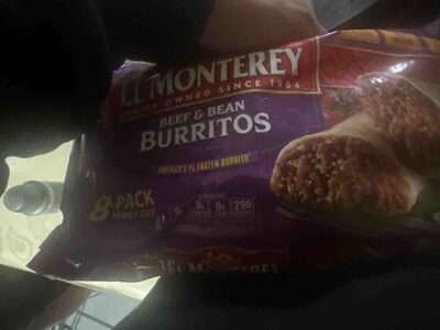 Beef & Bean Burritos