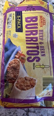 Beef & Bean Burritos