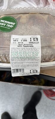 Beef Bolognese With Pappardelle