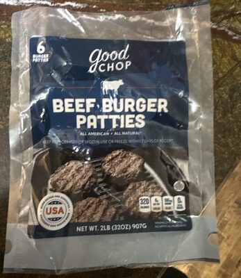 Beef Burger Patties