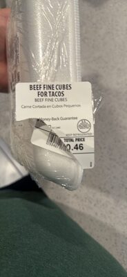 Beef Fine Cubes for Tacos