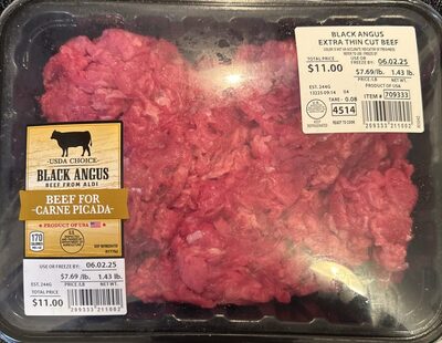 Beef For Carne Picada