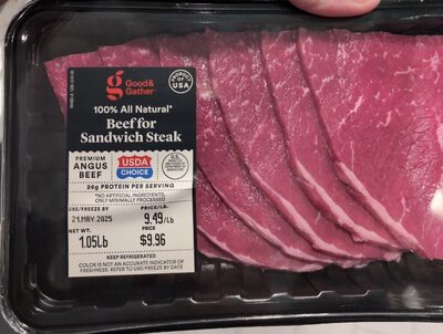 Beef For Sandwich Steak