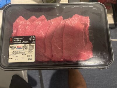 Beef For Sandwich Steak