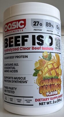 Beef ISO Protein Powder