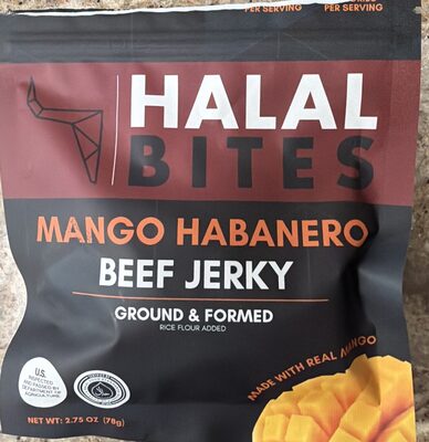 Beef Jerky Mango Habanero