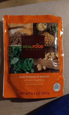 Beef potatoes and spinach