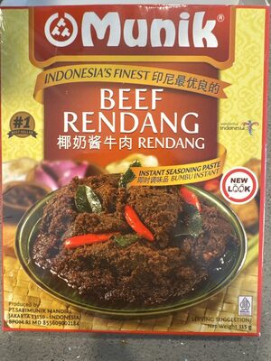 Beef Rendang Instant Seasoning Paste
