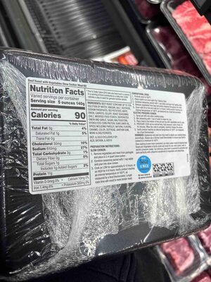 Beef Roast With Vegetables Slow Cooker Meal Kit