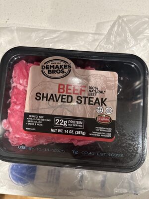 Beef Shaved Steak