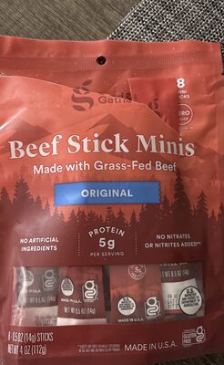Beef Stick Minis Original