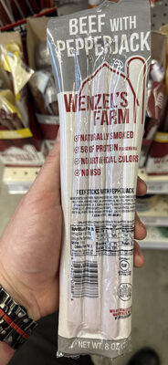 Beef Sticks with Pepper Jack