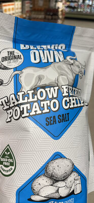 Beef Tallow Potato Chips Sea Salt