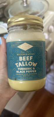 Beef Tallow Turmeric & Black Pepper