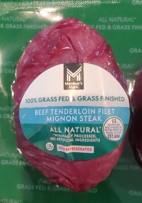 Beef Tenderloin Filet Mignon Steak