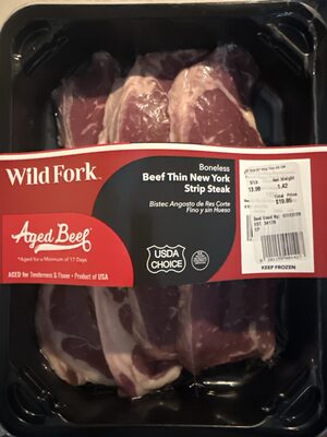 Beef Thin New York Strip