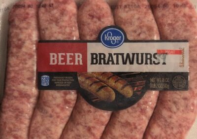 Beer Bratwurst Sausage