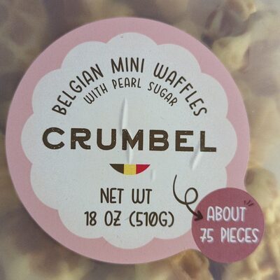 Belgian Mini Waffles with Pearl Sugar