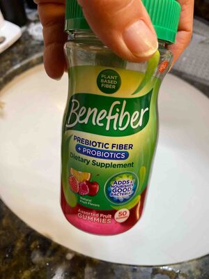 Benefiber Prebiotic Fiber + Probiotics Dietary Supplement