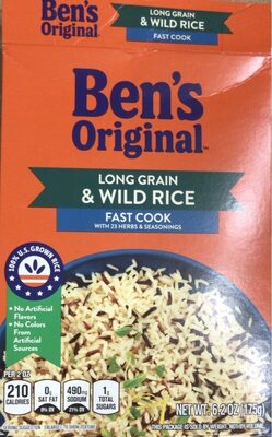 Bens original long grain & wild rice