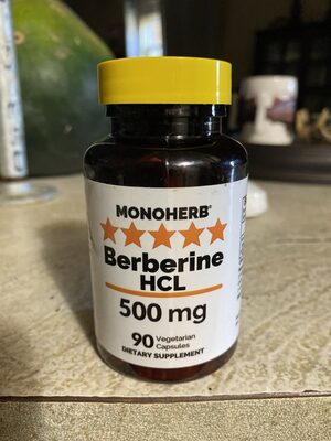 Berberine Hcl 500 Mg