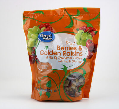 Berries & Golden Raisins Dried Mixed Fruit