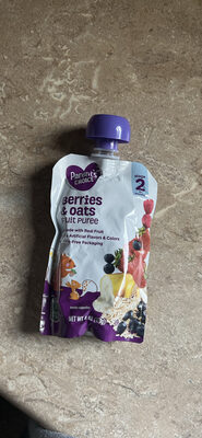 Berries & Oats Fruit Puree