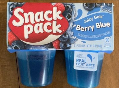 Berry blue juicy gels