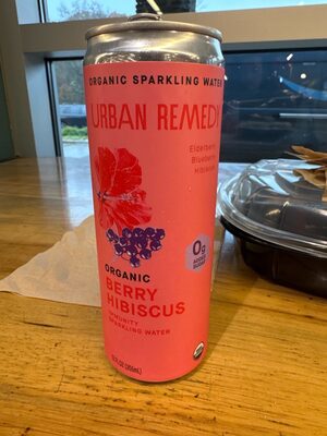 Berry Hibiscus Sparkling Water