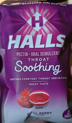 Berry Throat Drops Cool Berry