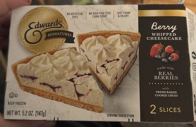 Berry Whipped Cheesecake