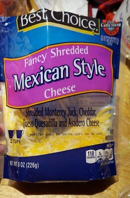 Best Choice Fancy Shredded Mexican Cheese