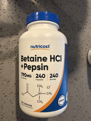 Betaine HCL +Pepsin