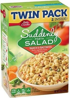 Betty crocker dry meals ranch and bacon twin