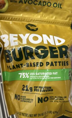 Beyond Burger Plant-Based Patties
